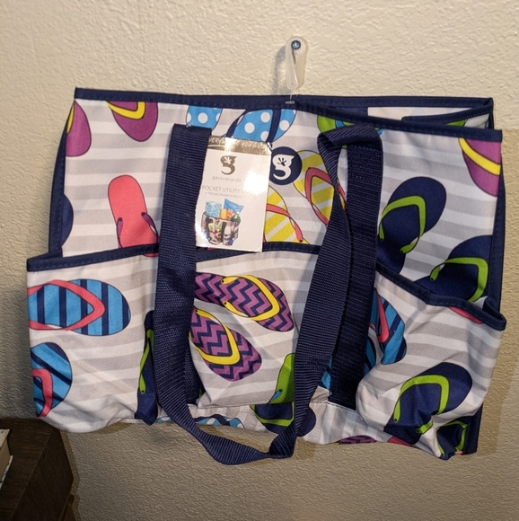 Geckobrands Colorful Utility Tote - Picture 1 of 8